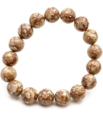 Amazon | [GOLD STONE] 姫川薬石 ブレスレット 8mm 新潟県 糸魚川産