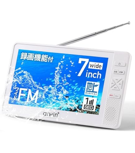 Amazon.co.jp: 2.8インチ 多機能ポータブルテレビ ワンセグテレビ FM