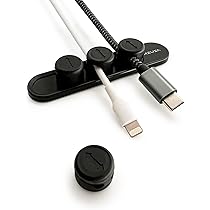 LANMU ケーブルホルダー マグネットクリップ 直径7.5mm 大口径 6個 LANMU ケーブルホルダー マグネットクリップ 直径7.5mm 大口径 6個