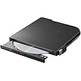 BUFFALO (バッファロー) USB3.1(Gen1)/3.0 外付け DVD/CDドライブ デスクトップパソコン対応 バスパワー Wケーブル(給電ケーブル付き) 薄型ポータブル 国内メーカー Window/Mac ブラック DVSM-PTV8U