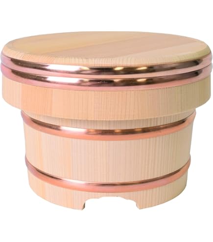のせ蓋おひつ 木曽さわら製 33cm 2升用 のせ蓋おひつ 木曽さわら製 33cm 2升用