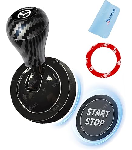 Amazon | 車のワンタッチスタートレバー、エンジンスタートボタン
