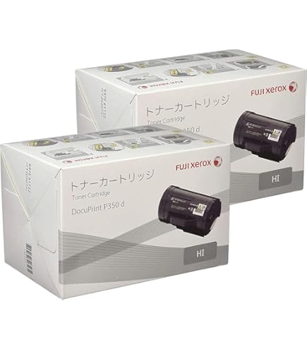 その他 FUJI XEROX CT202074 Amazon | XEROX DocuPrint P350d用 大容量トナーカートリッジ CT202074