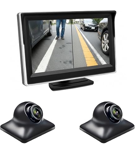 Amazon.co.jp: OBEST AHD5インチモニター 折りたたみ式 直前直左