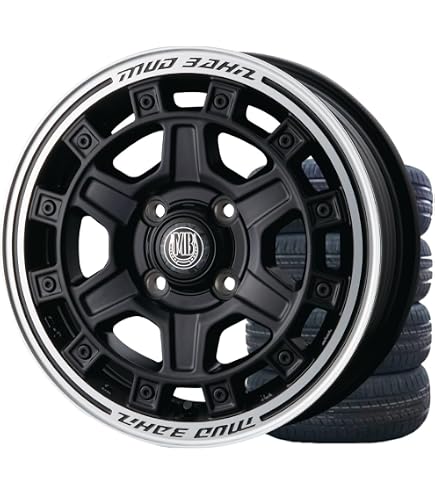 Amazon | タイヤホイールセット ヨコハマタイヤ 145R12 6PR Y355D+PPX 