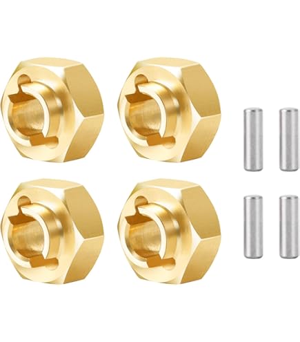 Amazon | ナロー ハブ ブアダプター RCロッククローラー用パーツ 1:18