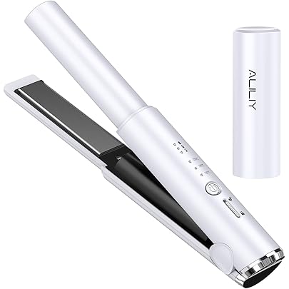Amazon | 【コードレス・ USB充電】コードレスヘアアイロン 5200mAh大