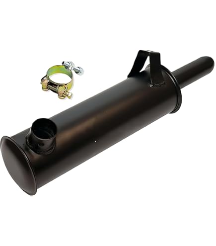 Amazon.co.jp: 1-1/2インチ トラクター 排気サイレンサー ウェザー