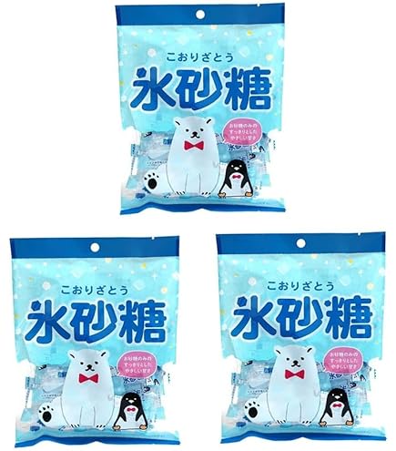 Amazon.co.jp: メイホウフーズ 80g 個包装氷砂糖 3袋 : 食品・飲料・お酒
