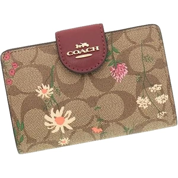 COACH • リンゴ柄 二つ折り財布 ♡ COACH(コーチ) / 2つ折り財布/PVC/シグネチャー/アップルプリント