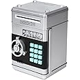 mikketa 貯金箱 お札 硬貨 マイパーソナル ダイヤルロック式 セキュリティ お子様 プレゼント ギフト【メーカー保証付き】 (01 シルバー)