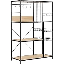 Amazon.co.jp: fusehome レンジラック レンジ台 キッチンラック