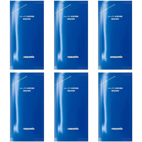 Amazon.co.jp: パナソニック シェーバー洗浄充電器専用洗浄剤 ES-4L03