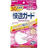 Amazon レック Lec 日本製 不織布 マスク 30枚 ふつうサイズ 175 90mm 個包装 全国マスク工業会 Vfe Bfe Pfe 99 ガード 幅広ゴム ラウンドカットで頬にフィット 白 1個 レック Lec ドラッグストア