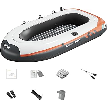AFボート AF327M 5人乗り用 ゴムボート 釣り用 レジャー用 Amazon.co.jp: [ZYACOFVE] ゴムボート 災害用 エアボート 釣り 2