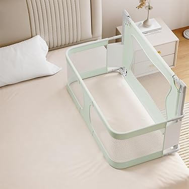 美品⭐︎ 値下げ！折りたたみ式　ベビーベッド　収納付き 付属品完備 ベビーベッド ベビーサークル 折りたたみ プレイヤード サイド高