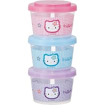 Amazon｜スケーター(Skater) 保存容器 3個セット 240ml おかず入れ