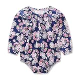 (プタス)Putars ベビー服 子供服 ロンパース 女の子 長袖 花柄 総柄 可愛い 秋 冬 新生児 歩行服 出産お祝い 記念日 プレゼント 0-24ヶ月