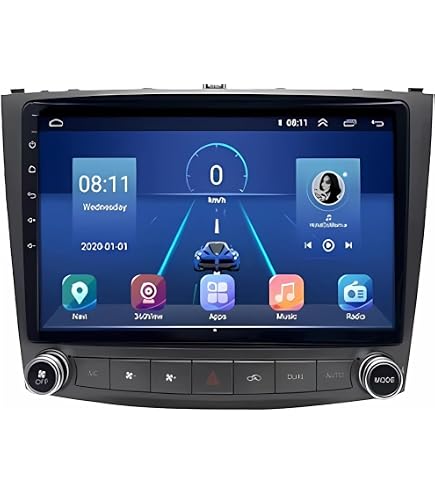 Amazon.co.jp: Rolax 10.25インチ Android 12 カーラジオ レクサス IS