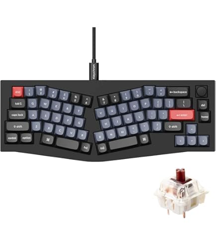 Amazon.co.jp: Keychron Q8 Alice 65% レイアウトガスケット ホット