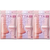 【3個セット】ピッタマスクスモールパステル(PITTA MASK SMALL PASTEL) 3枚入 ベイビーピンク・ラベンダー・サーモンピンク各色1枚入