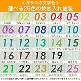 ＜表札購入者限定＞【オプション】文字色２色目