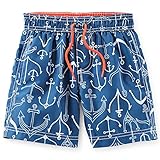カーターズ（Carter's)男の子用オーシャンブルーイカリ柄海水パンツ (18months(78-83cm)) [並行輸入品]