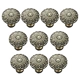 SunniMix レトロ　金属　ドア　引き出し　ワードローブ　キャビネット　プル　ハンドル　ノブ　部屋　家具　飾り　10個入り　全2種類選べる　 - #3