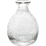 アデリア 津軽びいどろ 耐熱ガラス 酒器 徳利 クリア 190ml 電子レンジ対応 日本製 F-49093