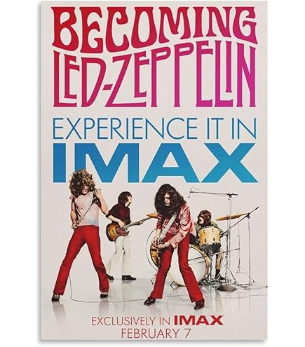 Amazon.co.jp: 帆布ポスター LED ZEPPELIN レッドツェッペリン