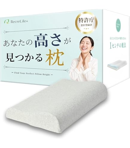 Amazon｜MACR 枕 カバー付 ウレタン機能性 まくら 低反発 高反発 首の