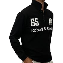 Robert&amp;Smith ゴルフジャケット  エンブレム刺繍 メンズ Amazon | [Robert&Smith] ゴルフ ジャケット ゴルフウエア 紺