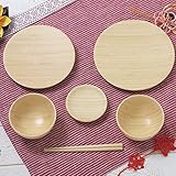 お食い初め用器　竹）6点セット 離乳食にも◎【百日祝い】【ギフト】【お食い初めセット】【おくいぞめ・食べ初め・真魚始め・箸揃え・箸初め・お食い初め】正直屋okuizome