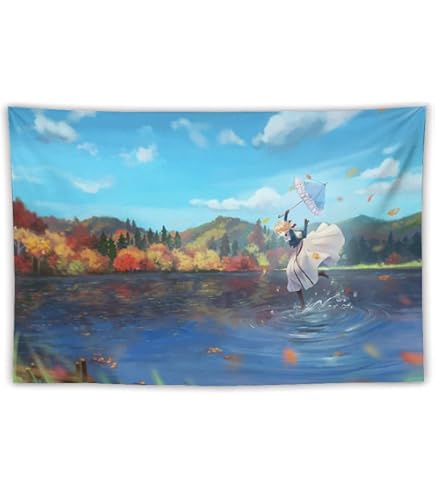 Amazon.co.jp: ヴァイオレット・エヴァーガーデン タペストリー 掛け軸