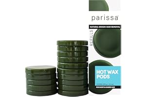 Parissa Hot (hard) Wax Refill Pods For Short and Coarse Hairs