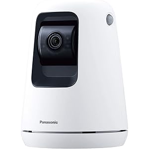 パナソニック ネットワークカメラ スマ@ホーム 自動追尾 タイムラプス搭載 ベビーカメラ KX-HBC200-W