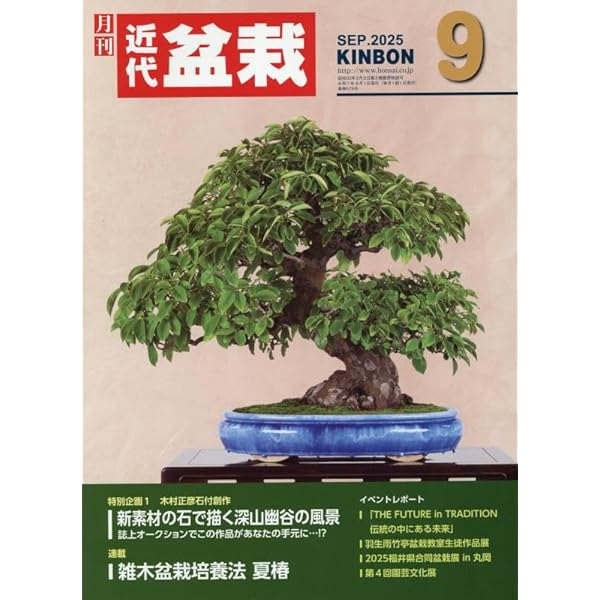 2012年3月号　近代盆栽 ｜雑木の植え替え特集｜雅風展第37回レポート 2012年3月号 近代盆栽 ｜雑木の植え替え特集｜雅風展第37回