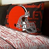NFL Anthem Cleveland Browns Bedding Sheet Set: Twin [並行輸入品]