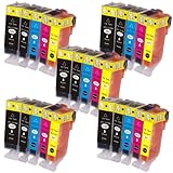 インク 【互換インク】 キャノン canon キヤノン BCI-320 321 5MP 5色セット×5 pixus MP990 MP980 MP640 MP630 MP620 MP560 MP550 MP540 カートリッジ プリンターインク 汎用インク インクカートリッジ 純正 汎用