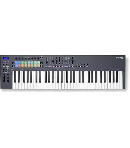 Amazon | novation ノベーション FLkey 49 USB MIDIキーボード 49鍵盤