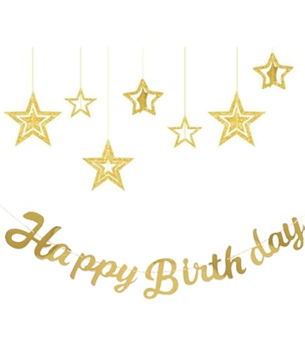 Amazon.co.jp: 誕生日 飾り付け ガーランド 1歳 大文字 1st happy