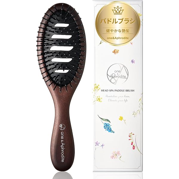 Amazon | MDSTYLE ヘアブラシ 9列ピン スタイリング ヘアブロー