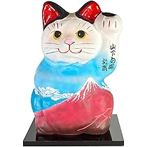 春日部張り子　招き猫　高さ25.5cm Yahoo!オークション - 757B 春日部張子 五十嵐健二 張り子
