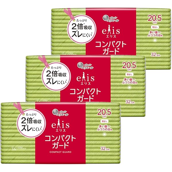 エリス　新•素肌感　羽なし2０•５cm　２８枚入り×３６パック エリス 新・素肌感 elis ふつう〜多い日の昼用 羽なし20.5(28枚