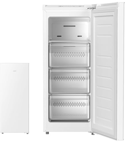 【未使用に近い】アイリスオーヤマ 冷凍庫 80lLスキマックス IUSN-8B 冷凍庫 80L IUSN-8B-HA チャコールグレー