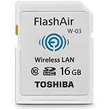 TOSHIBA(東芝) 無線LAN搭載SDHCカード(FlashAir) Class10 16GB 海外パッケージ品 SD-R016GR7AL01