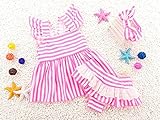 子供用 水着 ワンピース 3点セット キャップ キッズ 女子 女児 花柄 女の子 セパレート スカート 赤ちゃん ジュニア プール 子ども 水着 ワンピース