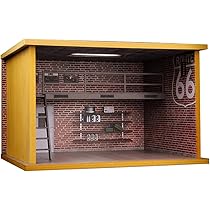 Amazon.co.jp: 1/24 駐車場 模型トモデル 車のシーン