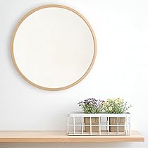 クラシック円形木製壁掛け鏡 楽天市場】鏡 壁掛け 丸 オーバル ウォールミラー 日本製 楕円形