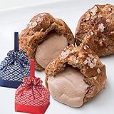 和柄巾着 ざらめシュー3個入り シュークリーム チョコ ミルク